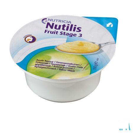 Nutilis Fruit Stage 3 Appel 3x150 gr  -  Nutricia