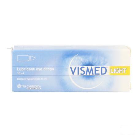 Vismed Light Bevochtigen Ogen 0,1% 15 ml