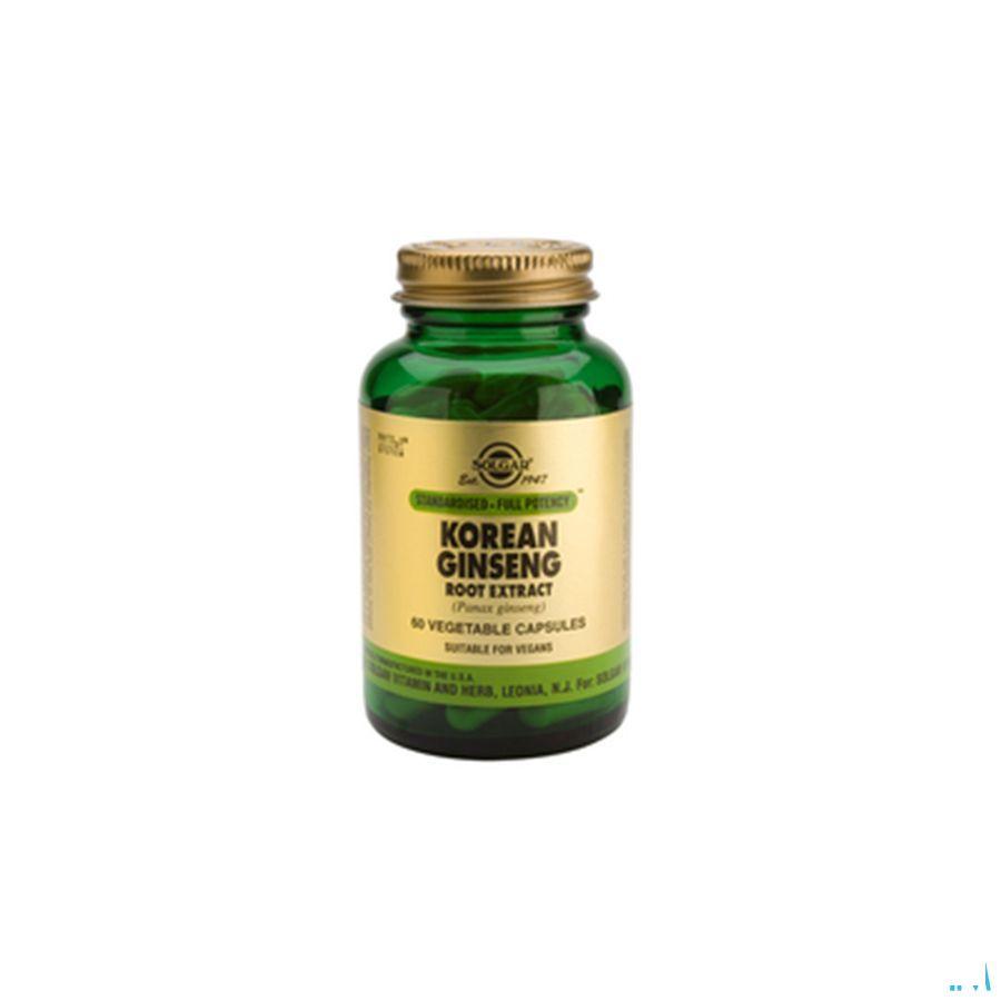Solgar Ginseng Korean Root Extract V-Capsule 60  -  Solgar Vitamins