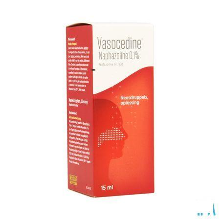 Vasocedine Naphazoline Gouttes 15 ml