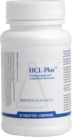 Biotics HCL-Plus 90 tabletten  -  Energetica Natura