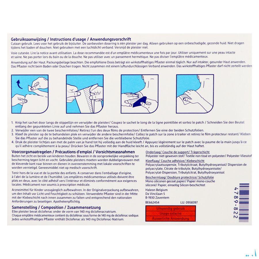 Voltaren Patch 140Mg Once Daily Pleister 10