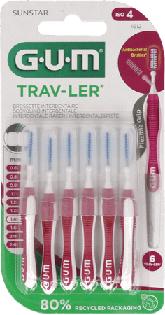 Gum Trav-ler Interdent.borsteltje 1,4mm 6 1612m6