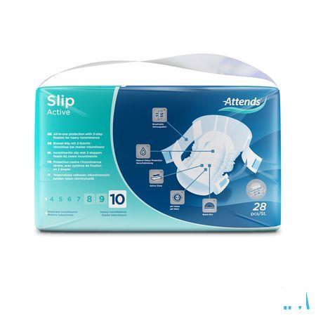 Attends Slip Active 10 Medium 1x28