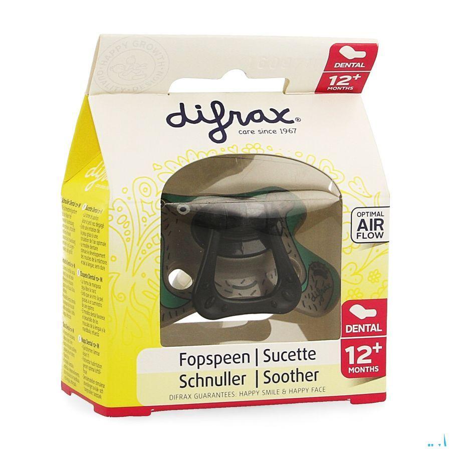 Difrax Sucette Dental Renforcee + 12m 346  -  Difrax