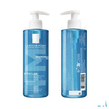 Effaclar Gel Moussant Purifiant 400 ml  -  La Roche-Posay