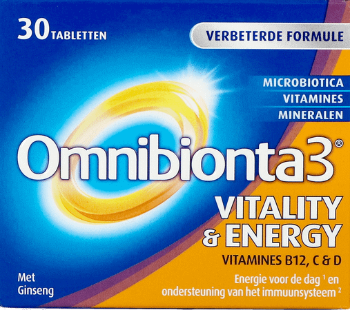 Omnibionta 3 Vitality Energy Tabl 30