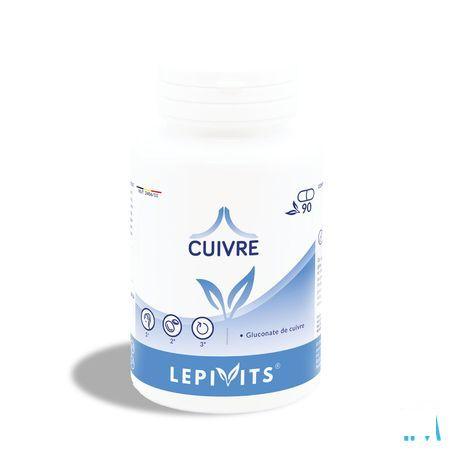 Lepivits Cuivre Gluconate Pot Caps 90  -  Lepivits
