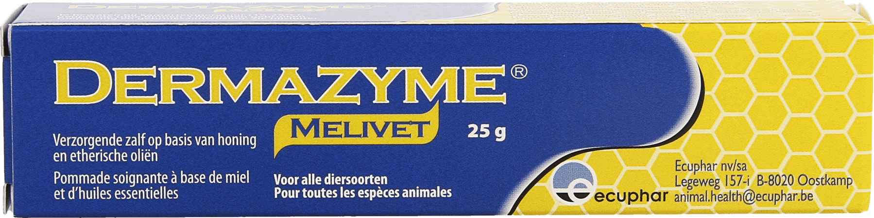 Dermazyme Melivet Zalf Tube 25 gr  -  Ecuphar