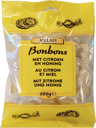 Melapi Bonbons Citroen Honing 100 G 3066  -  Revogan