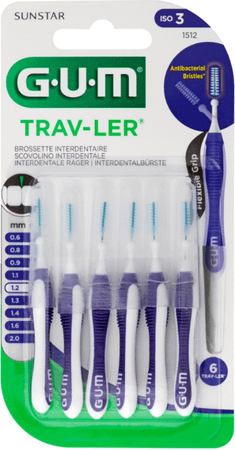 Gum Trav-ler Brosse Interdent. 1,2mm 6 1512m6
