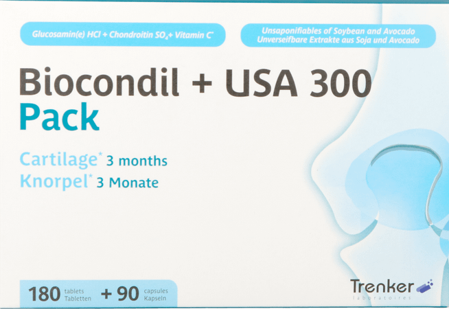 Biocondil Usa 300 Filmomh Tabl 180 + Caps 90