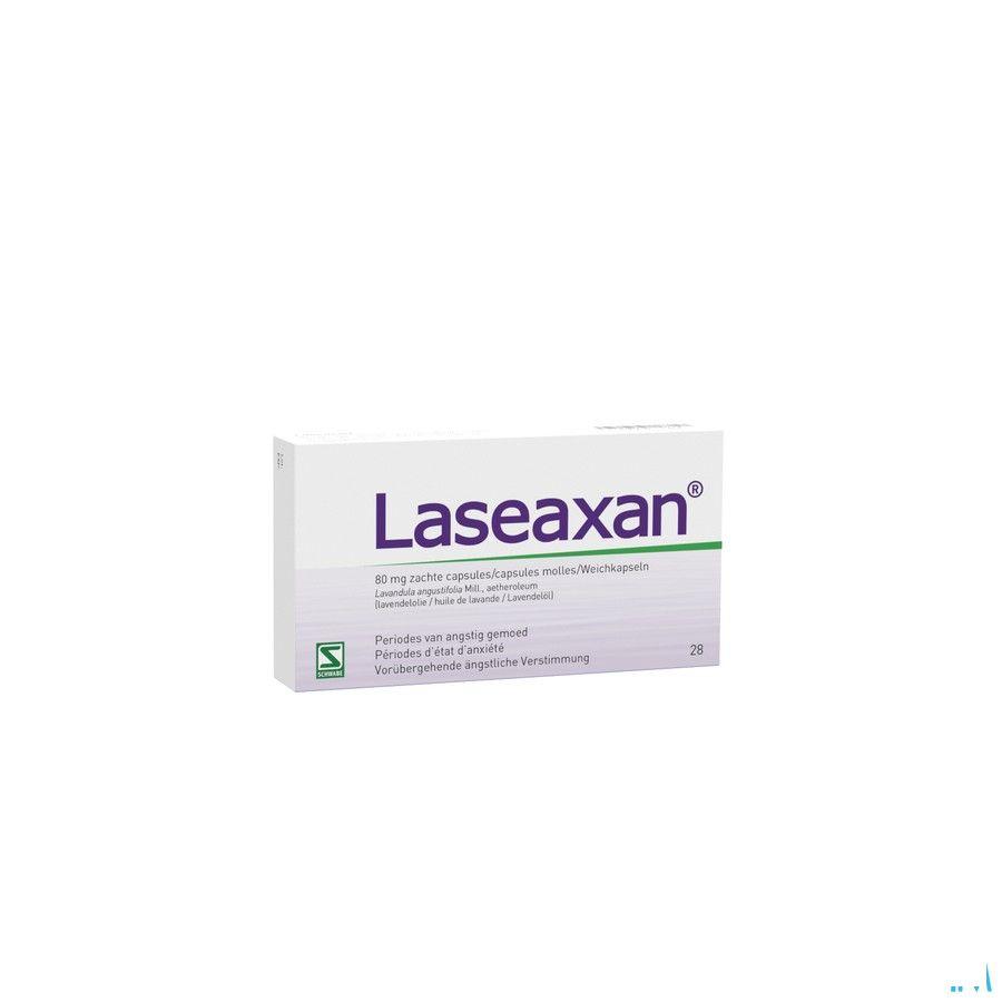 Laseaxan Zachte Caps 28 X 80 mg  -  Vsm