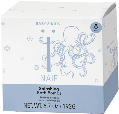 Naif Splashing Bath Bomb 8 