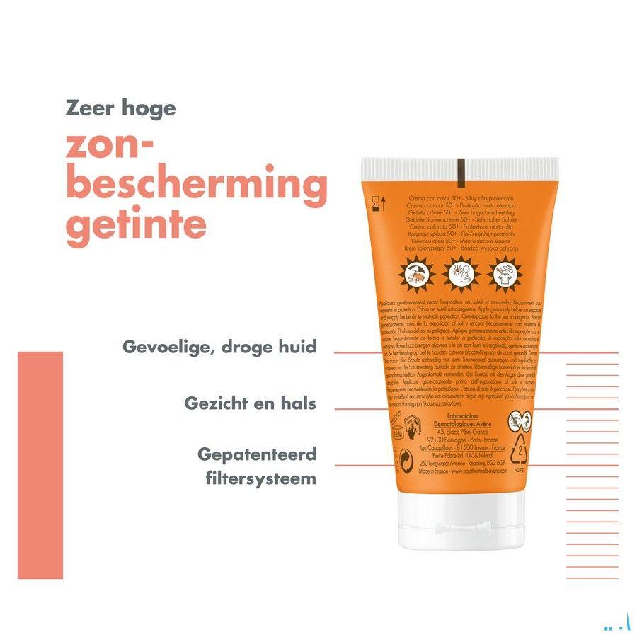 Avene Zon Ip50 + Creme Zonder Parfum 50 ml  -  Avene