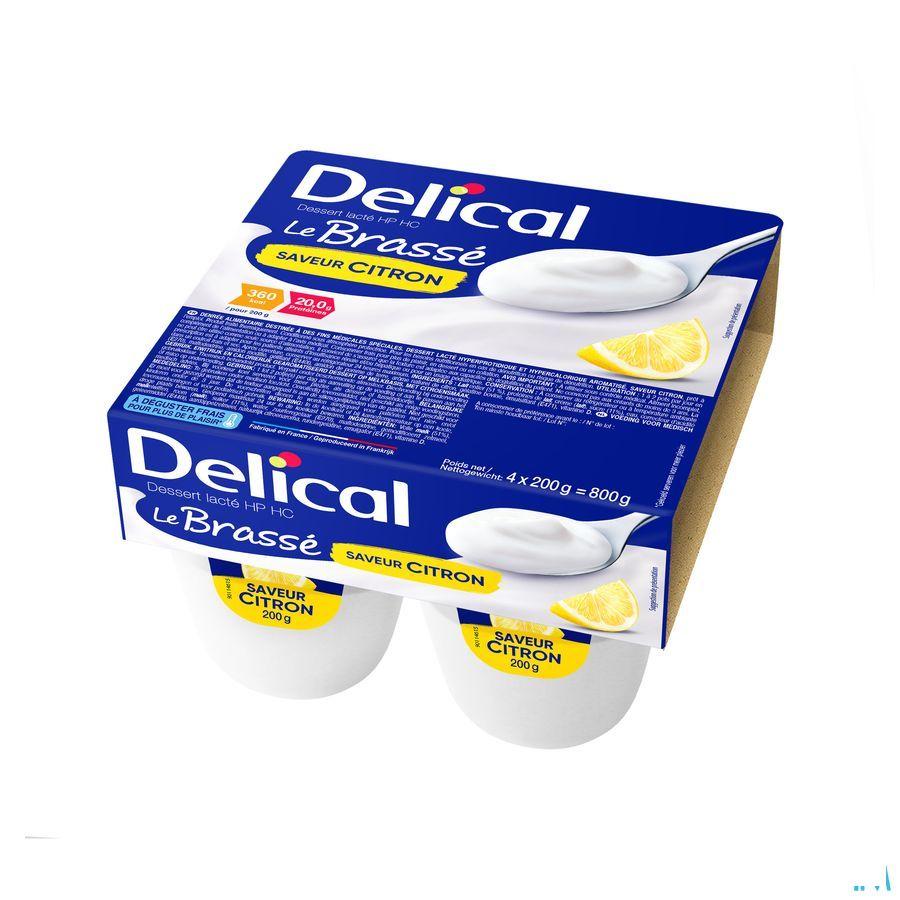 Delical Le Brasse Citron 4X200 g