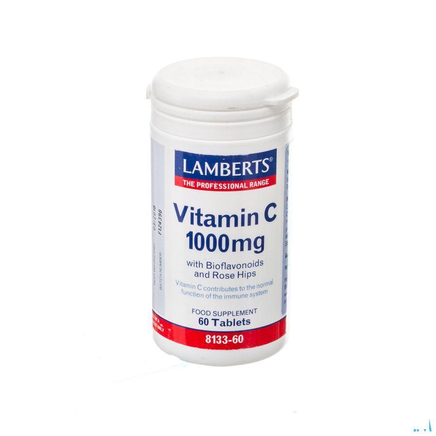 Lamberts Vitamine C 1000 mg Tr Tabletten 60  -  Health Benefits 08