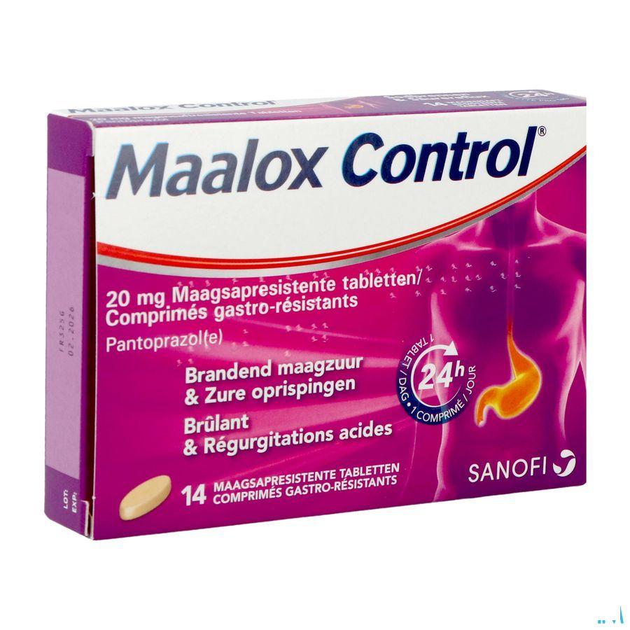 Maalox Control 20 mg Comprimes Gastro Resist 14