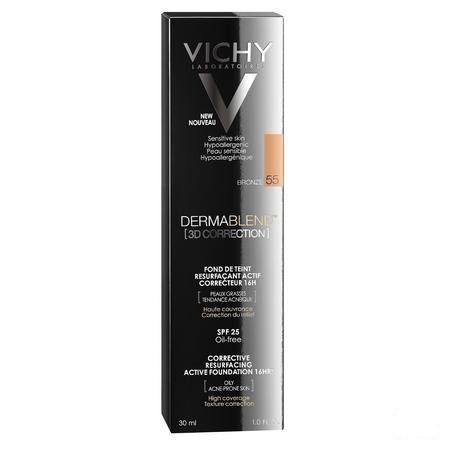 Vichy Fdt Dermablend Correction 3d 55 30 ml  -  Vichy