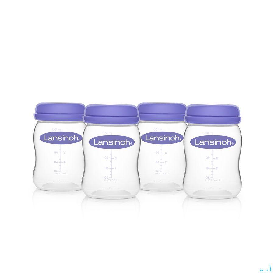 Lansinoh Bewaarflesjes Voor Moedermelk 4  -  Lansinoh Laboratories