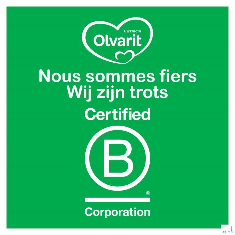 Olvarit Fruit Pomme Fraise Cassis 2x200 gr 8m60  -  Nutricia