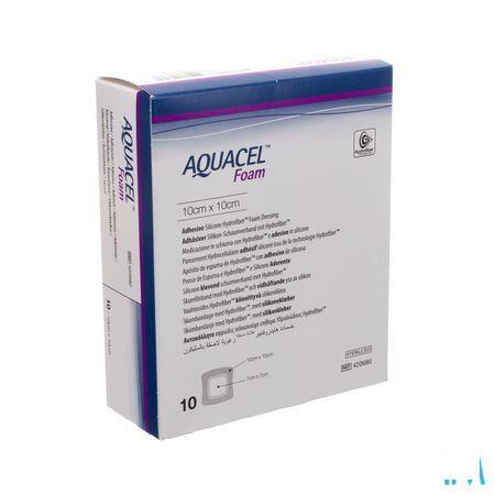 Aquacel Schuimverb Adh Hydrofiber 10,0X10,0Cm 10