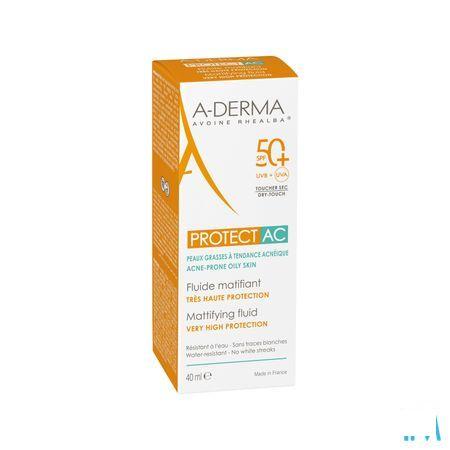 Aderma Protect Ac Fluide Matterend Spf50+ 40 ml