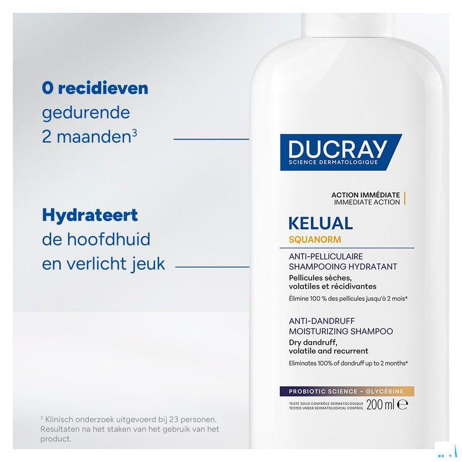 Ducray Kelual Squanorm Shampooing Pellicules Seches 400 ml