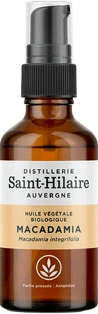 Macadamia Huile Vegetale Flacon Pompe 50 ml  -  Bioholistic Diffusion