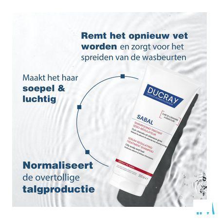 Ducray Sabal Shampoo Talgregulerende Verzorg. 200 ml