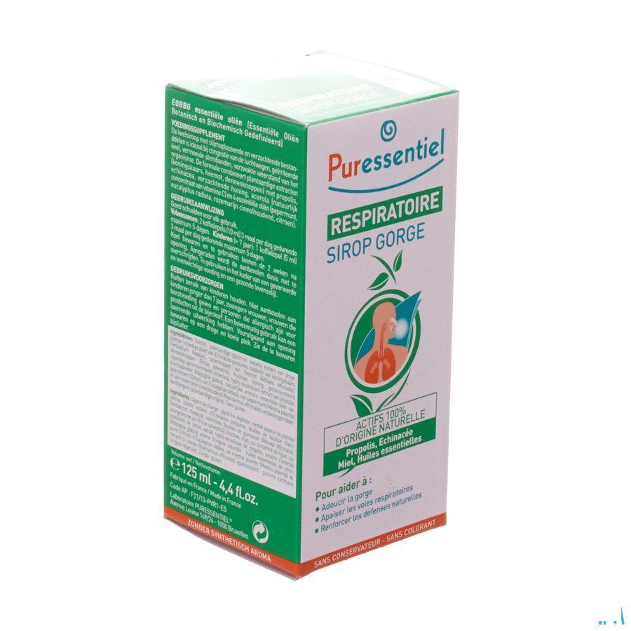 Puressentiel Ademhaling Hoestsiroop 125 ml  -  Puressentiel