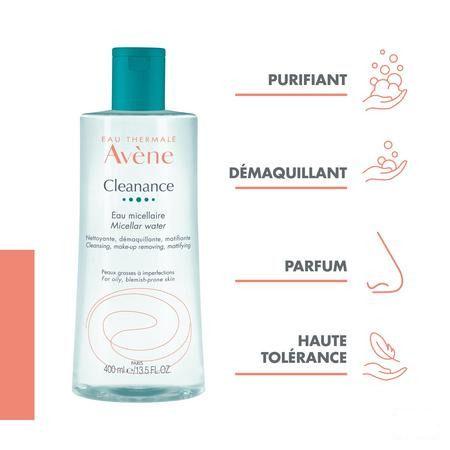 Avene Cleanance Eau Micellaire 400  ml Nf  -  Avene
