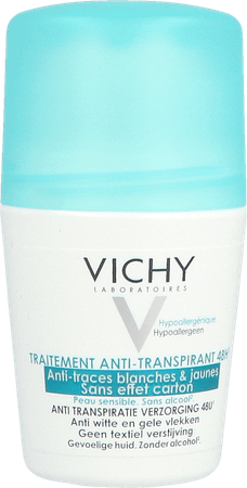 Vichy Deo Anti trace Roller 48u 50 ml  -  Vichy