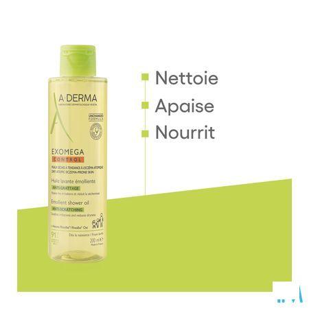 Aderma Exomega Control Emolierende Wasolie 200 ml