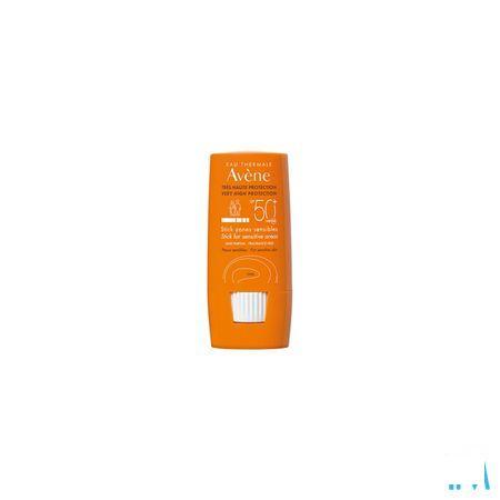 Avene Zon Ip50+ Stick Gevoelige Zones 8 ml  -  Avene