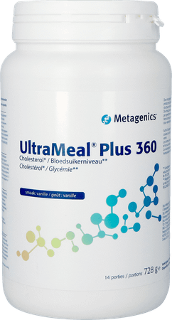 Ultrameal Plus 360 Vanille Pot 728g  -  Metagenics