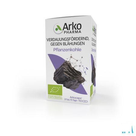 Arkocaps Plantaardig Kool Capsule 150  -  Arkopharma