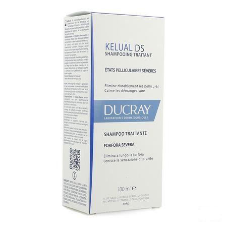 Ducray Kelual Ds Shampoo Verzorg. Hardnek. Roos 100 ml
