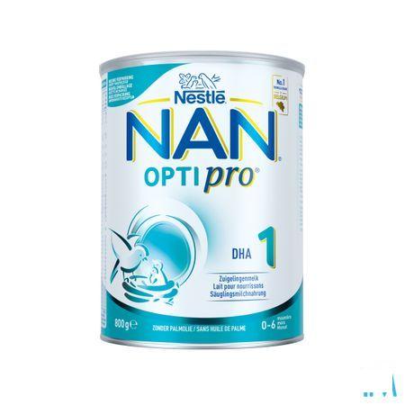 Nan Optipro 1 0-6m Melkpoeder 800 gr  -  Nestle