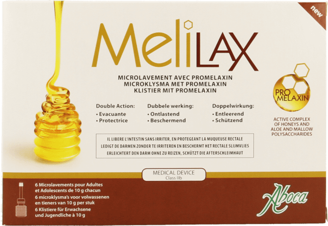 Melilax Microklysma 6x10 gr  -  Aboca