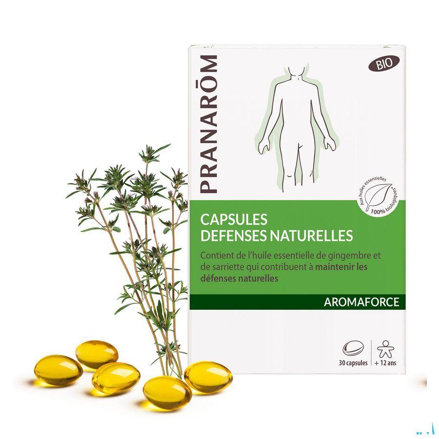 Aromaforce Bio Natuurlijke Weerstand Capsule 30  -  Pranarom
