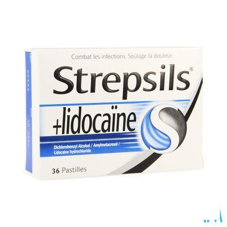 Strepsils + Lidocaine Pastille 36