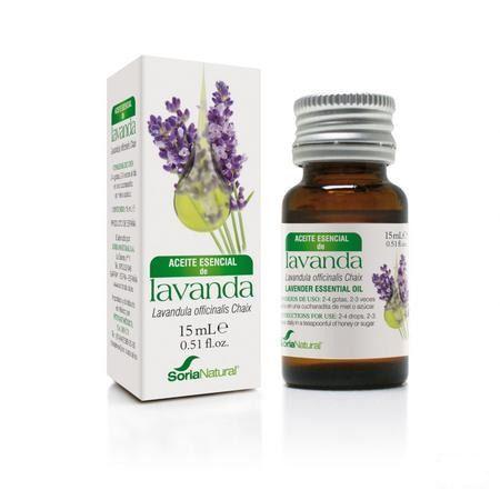 Soria Lavandula Officinalis Ess Olie 15 ml  -  Soria Bel