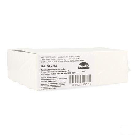 Prodia Chocolade Melk Noten 20x35 gr  -  Revogan