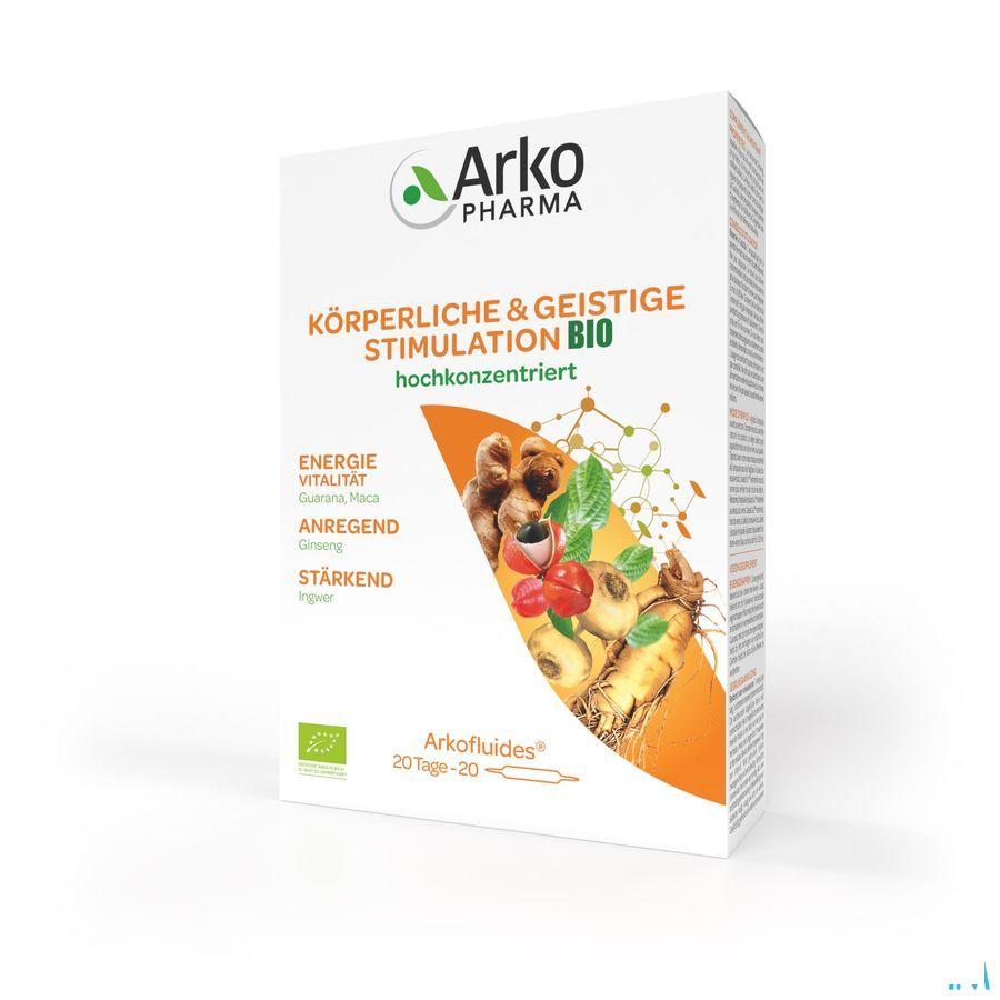 Arkofluide Stimulant Ampoule 20  -  Arkopharma
