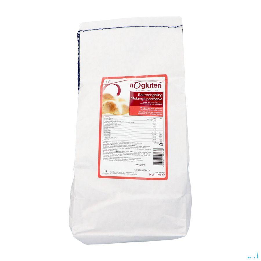 Nogluten Broodmix 1kg 5589  -  Revogan