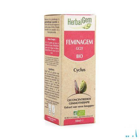 Herbalgem Feminagem Complexe Cycle Bio 50 ml  -  Herbalgem