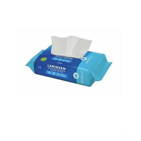 Lamiderm Protect Desinfect. Doekjes Flowpack 70