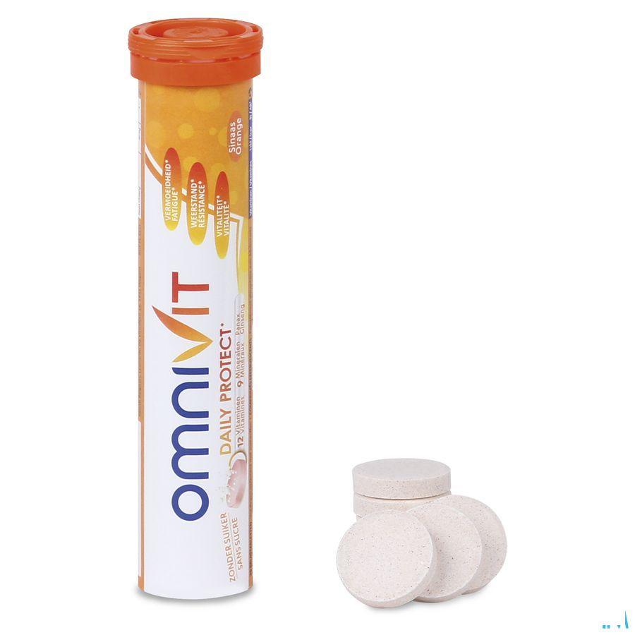 Omnivit Daily Protect Adult Comprimes Effervescents 20 Omnivit Daily Protect Adult Comprimes Effervescents 20