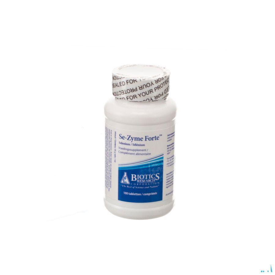 Biotics Se-Zyme Forte 100 comprimés  -  Energetica Natura